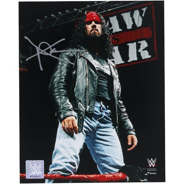 X - Pac WWE Autographed Fanatics Authentic 8" x 10" Standing On The Ropes Photograph - The Ballers Bank