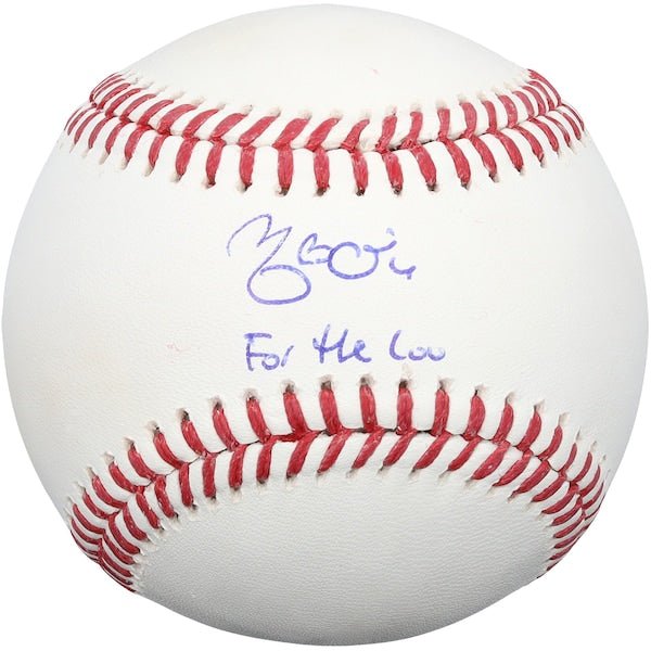 Yadier Molina St. Louis Cardinals Autographed Fanatics Authentic Baseball with "For The Lou" Inscription - The Ballers Bank