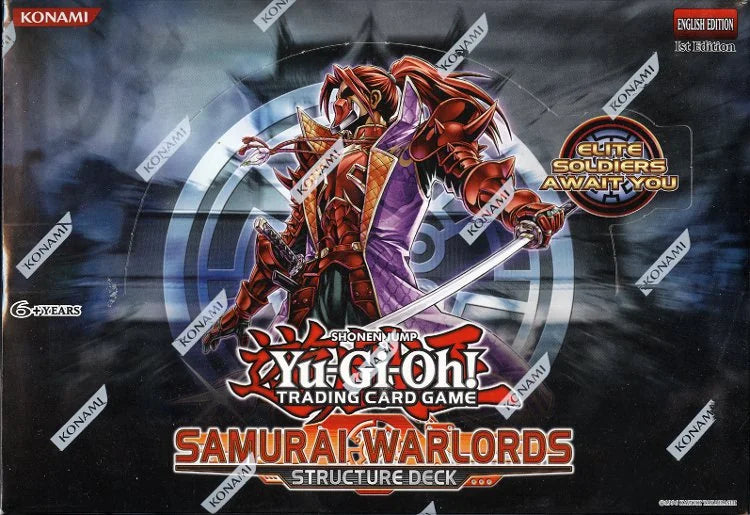 Yu-Gi-Oh Samurai Warlords 1st Edition Structure Deck Box (Ships Sealed Only)