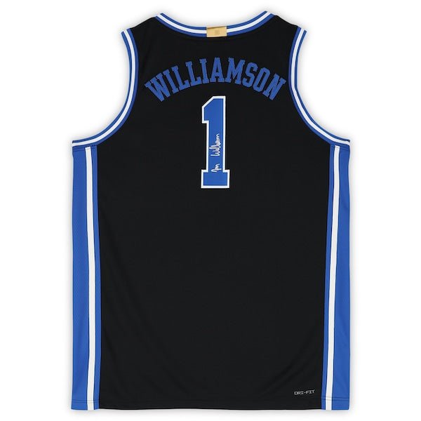 Zion Williamson Duke Blue Devils Autographed Fanatics Authentic Black Nike Alumni Player Limited Swingman Jersey - The Ballers Bank