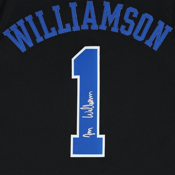 Zion Williamson Duke Blue Devils Autographed Fanatics Authentic Black Nike Alumni Player Limited Swingman Jersey - The Ballers Bank