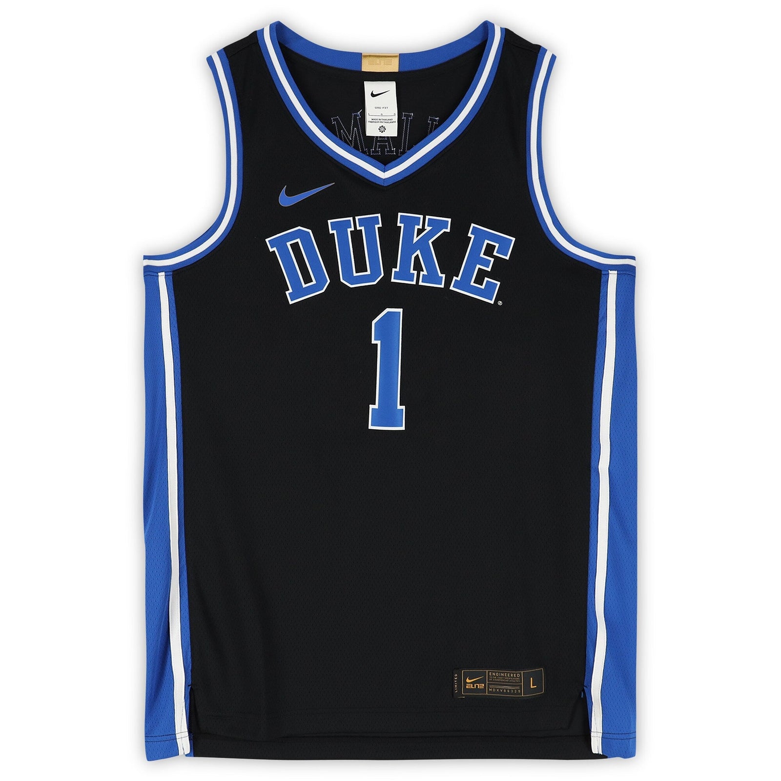 Zion Williamson Duke Blue Devils Autographed Fanatics Authentic Black Nike Alumni Player Limited Swingman Jersey - The Ballers Bank