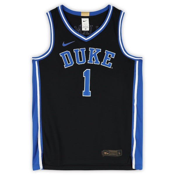 Zion Williamson Duke Blue Devils Autographed Fanatics Authentic Black Nike Alumni Player Limited Swingman Jersey - The Ballers Bank