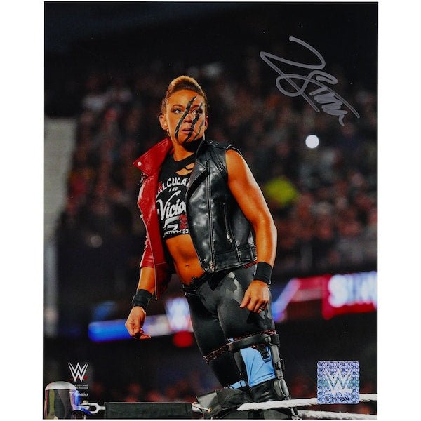 Zoey Stark WWE Autographed Fanatics Authentic 8" x 10" Entrance Photograph - The Ballers Bank