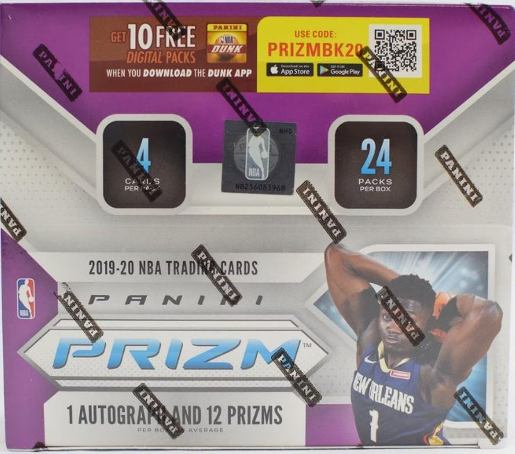 2019-20 Prizm Basketball Retail Box - The Ballers Bank