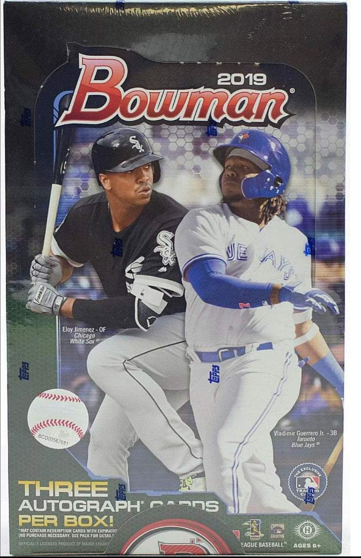 2019 Bowman Jumbo Baseball Hobby Box - The Ballers Bank