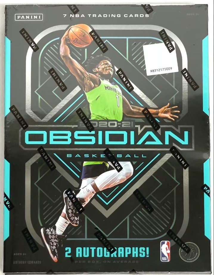 2020-21 Panini Obsidian Basketball Hobby Box - The Ballers Bank