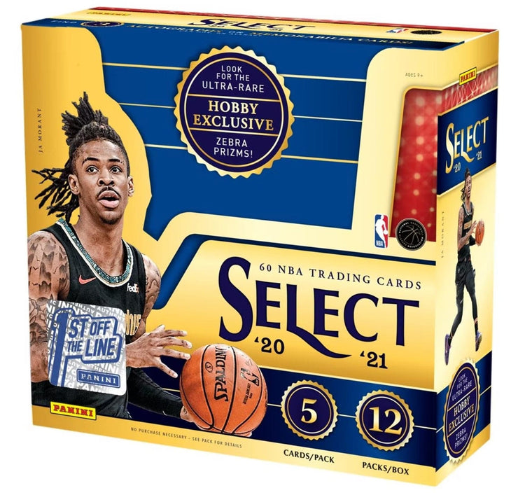 2020-21 Panini Select Basketball Box FOTL - The Ballers Bank