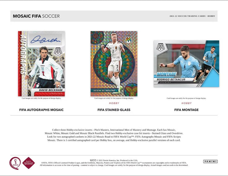 2021-22 Mosaic Road to Qatar World Cup Box - The Ballers Bank