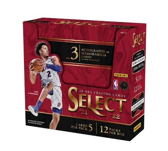 2021-22 Select Basketball Hobby Box - The Ballers Bank