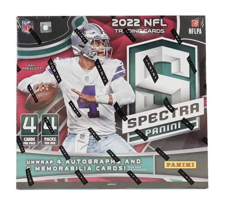 2022 Spectra Football Hobby Box - The Ballers Bank