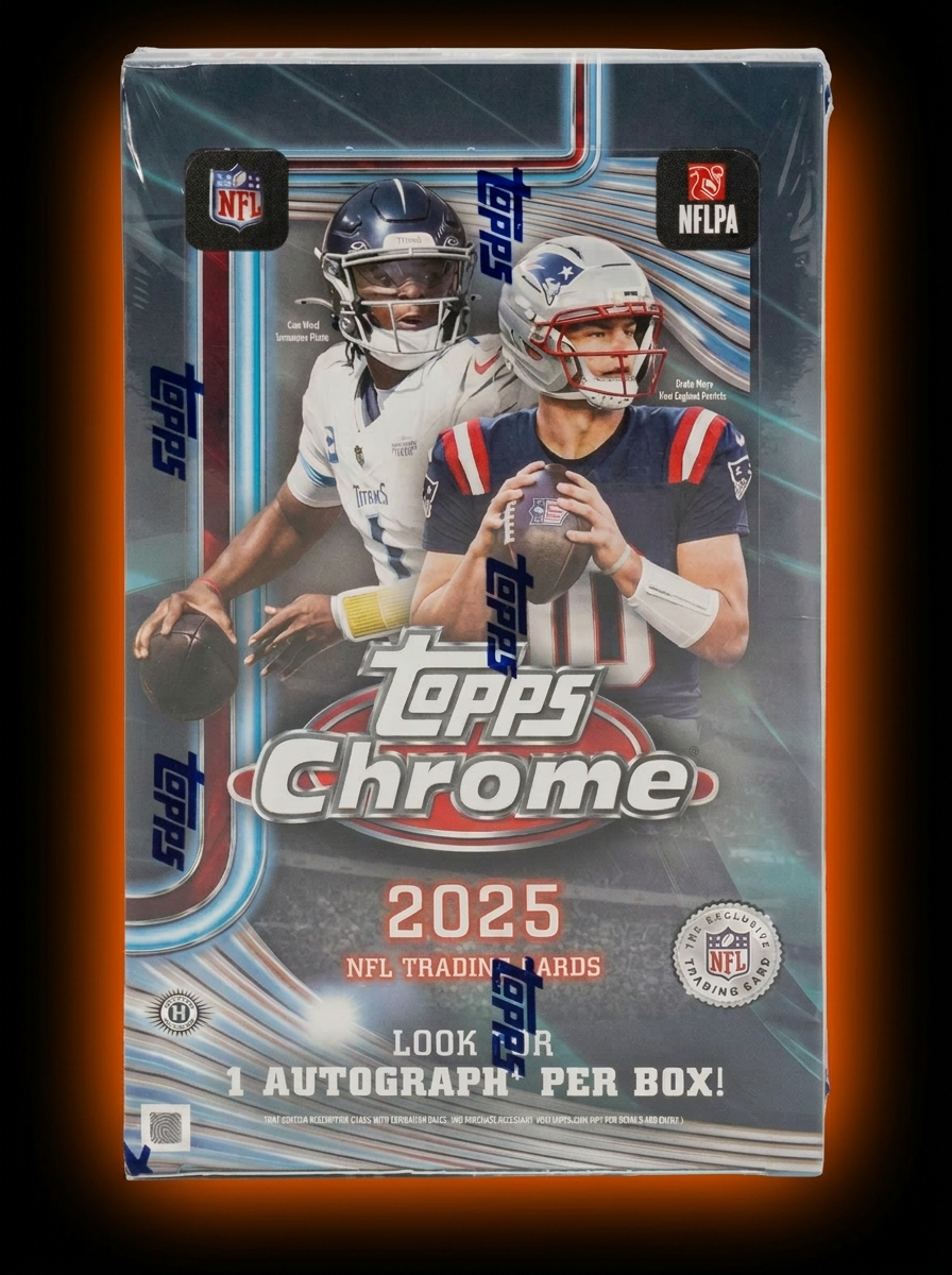 Trading card supplies and sealed hobby box